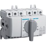 Переключатель трехпозиционный I-0-II 40А до 16мм2  3полюса hager