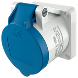 Розетка 16A 3P IP44 панельная TwinCONTA Mennekes