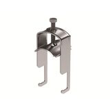 Тримач кабельний для кріплення до лотку/профілю д. 38-44  гарячого цинкування метод Сендзімі ДКС