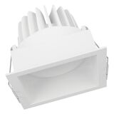 SP SQUARE DK ADJ 8W/3000K FL WT Вбудований точковий регульований світильник "квадрат" Ledvance