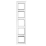 Рамка 5-кратна полярная полярна білизна Q.1 BERKER