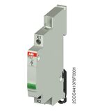 E219-D індикатор фазы на DIN рейку (зелений світлодіод) 9mm 115-250В АС ABB