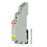 E219-E індикатор фазы на DIN рейку (жовтий світлодіод) 9mm 115-250В АС ABB