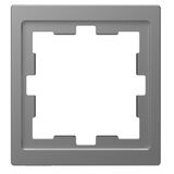 Рамка 1-постова серія D-Life Нержавіюча сталь Merten System Design