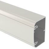 Кабель-канал алюминиевый 90х50мм с 1 крышкой цвет Белый In-liner Aero ДКС