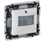 Датчик руху PIR 120 ° дальність 8 м прихований монтаж в стіну IP44 Valena-LIFE  Білий LEGRAND