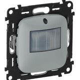 Датчик руху PIR 180 ° дальність 8 м  прихований монтаж в стіну  алюміній Valena ALLURE LEGRAND