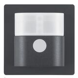 інфрачервоний Датчик руху «Комфорт» 1,1 м Q.х антрацитовий, оксамитовий лак BERKER