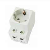 Розетка на DIN-рейку AC30-111 CHINT Electrics