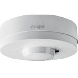 Датчик движения потолочный 8 m высота 4 m 360 ° IP54 до 10A/2кВт Белый Hager