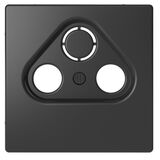 Панель-накладка розетки TV-FM-SAT серія D-Life Антрацит Merten System Design