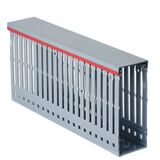 Кабель-канал перфорированный короб RL6 100x80 шаг 10мм перф. 4мм L=2м Серый  QUADRO  ДКС