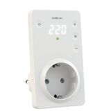 Реле напруги в розетку ZUBR SR1 з сенсорними кнопками