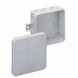 Распределительная коробка i 12 пустая 85х85х37 15 отводов IP55 серая Spelsberg