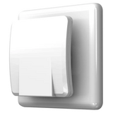 Нічник-розетка 0,3 Вт Lunetta Slim LEDV Square LED білий 220В LEDVANCE