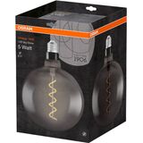 Светодиодная лампа 1906 LED GLОB 5W/818 230V FIL серая E27 OSRAM