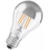 Светодиодная лампа LDSCA50DMIR S 7W/827 230V FIL E27 OSRAM "серебро"