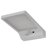 DOORLED SOLAR SI LEDV 3 Вт 320 лм Серебро Уличный светодиодный светильник на солнечных батареях + датчик движения + дневного света. Зарядка аккумулятора через солнечную IP44