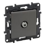 NILOE STEP Розетка TV тип F "зірка", колір Сталь