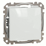 Выключатель проходной 1-кл. (сх.6), Sedna Design (Белый)