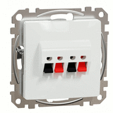 Розетка аудио, Sedna Design (Белый)