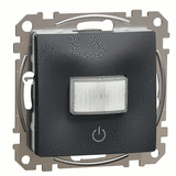 Датчик движения 10А (регул. 1-30хв, 8м, 160гр.), Sedna Design (Черный)