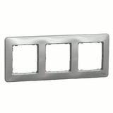 Рамка 3-местная, Sedna Design (Алюминий)