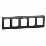 Рамка 5-місна, Sedna Design (чорний)