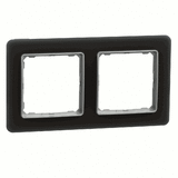 Рамка 2-місна, Sedna Elements (скло матове)