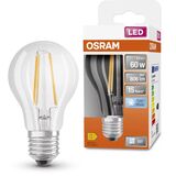 світлодіодна лампа 6,5W/840 230V E27 LED Star Classic A 60 Filament Clear LEDVANCE