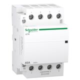 Контактор модульный 40A 400В AC Acti9 iCTK 40A 4NO катушка 220-240 В (Двигатель-отопление-освещение) Schneider Electric