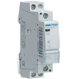 Контактор безшумний 25A 1полюс 1НО [Uc] 230В [Ue] 230 V AC 1-модульний Hager