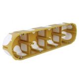 Коробка приборная четырехкратная с эластичными вводоми 280х68х50мм Kopos KPL 64-50/4LD NA