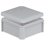 IB603 Коробка распределительная 114х114х57мм накладная самозатух. полипропилен 850 С IP55 UNIKA PLANK Electrotechnic