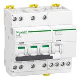 Диференційний автоматичний вимикач iCV40 3P+N 6кА 16A C 30мA AC Schneider Electric