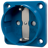 Розетка 16A 2p+E 230V SCHUKO IP20 панельная Mennekes