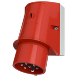 Силовий роз'єм 16A7P 6H400V настінний штекер IP44 Меннекес