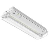 Аварийный светильник EM BULKHEAD E 1,2W 3H EM/AC AT 200 Lm 5700K аккумулятор 3 часа 355x63x115 IP65 Ledvance