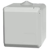 Силовий роз'єм 16A5P 6H400V Настінна розетка, світло-сіра CEPEX IP44 Меннекес