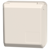 Штекер 16A 3P 6H 230V IP44 для поверхностного монтажа жемчужно-белый CEPEX  Mennekes