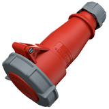 Розетка 16A 3P 9H 400V IP67 кабельная AM-TOP Mennekes