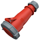 Силовий роз'єм 32A3P 9H400V кабельна розетка AM-TOP IP67 Меннекес