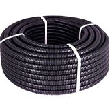 Труба гофрована гнучка 750Н 32/25мм_бухта 50м_з протяжкою негорюча стійка до УФ віпромінювання