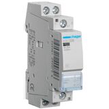 Контактор 25A 2 полюса 2НЗ [Uc] 230В [Ue] 230 V AC 1-модульный Hager