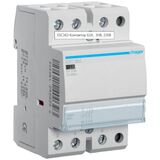 Контактор 63A 3 полюси 3НО [Uc] 230В [Ue] 400 V AC 3-модульний Hager