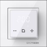 ET-40 терморегулятор з дисплеєм температури Wi-Fi Easytherm, 16А, 3200Вт (білий)