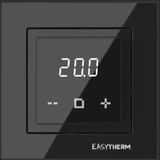 ET-45 терморегулятор з дисплеєм температури Wi-Fi Easytherm 16А 3200Вт (чорний матовий) 55526