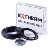 Кабель нагрівальний 20 м 230 V AC Потужність 400 Вт в Чистову/Чорнову Стяжку під покриття або на вулиці обігрів труб, покрівлі, сходів