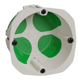 Коробка установочная 1-постова, 67х47 мм для полых стен (гипсокартон) IP40 Multifix Air Schneider Electric