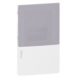 Електрощиток Mini Pragma Вбудований 1ряд/4мод. димчати дверцята